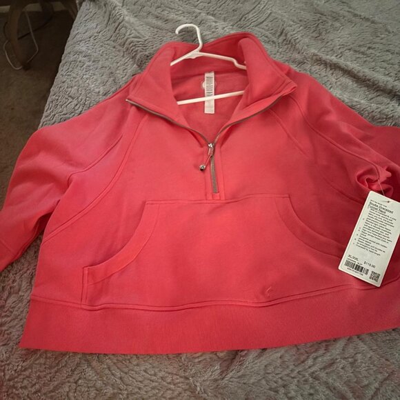 Lululemon Women's Pink and Red Jacket - Picture 1 of 4